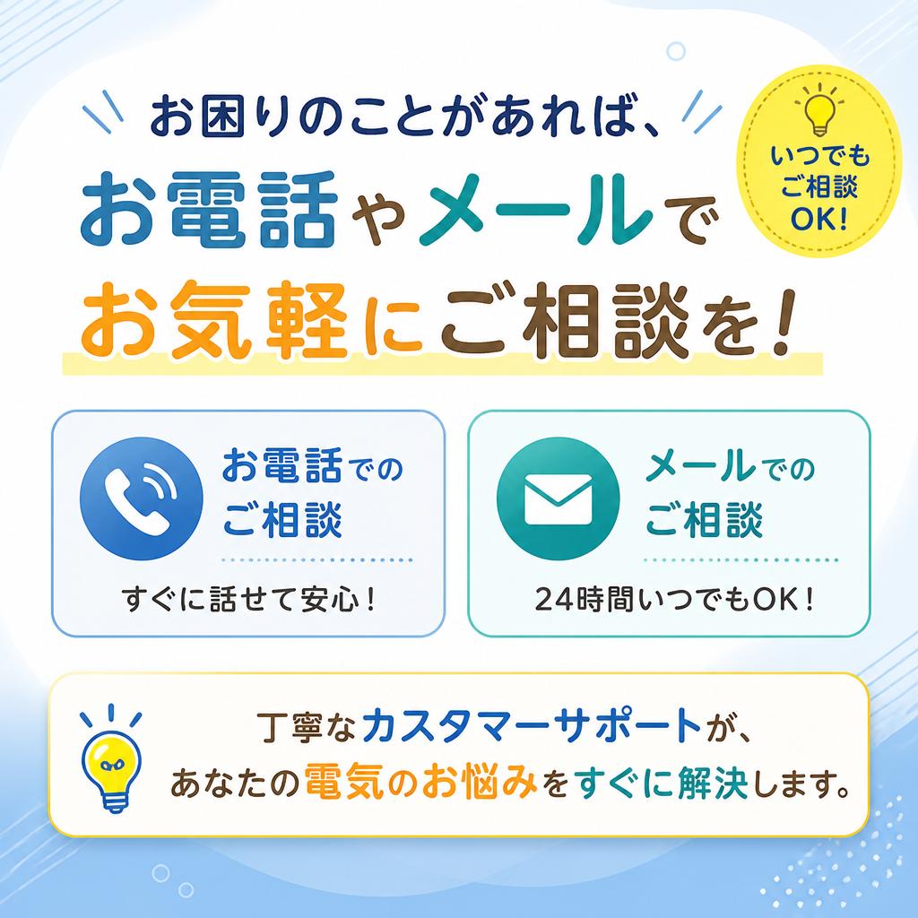 今すぐお問い合わせを！