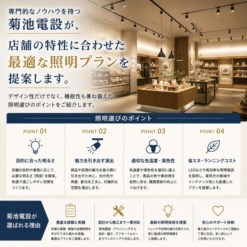 照明工事のプロによる提案