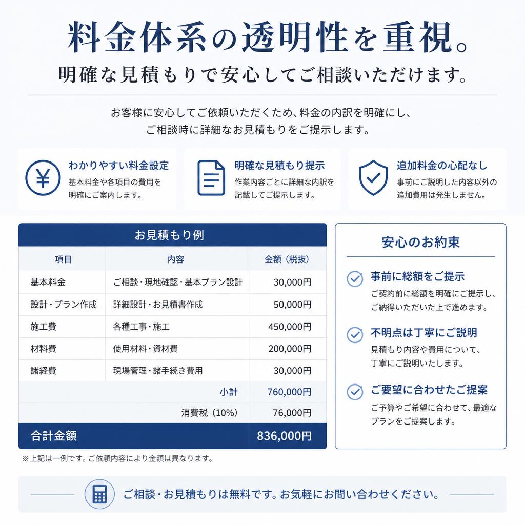 料金について