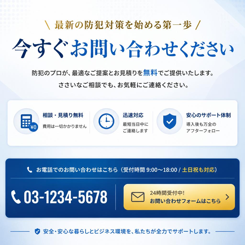 7. ご相談は今すぐ！
