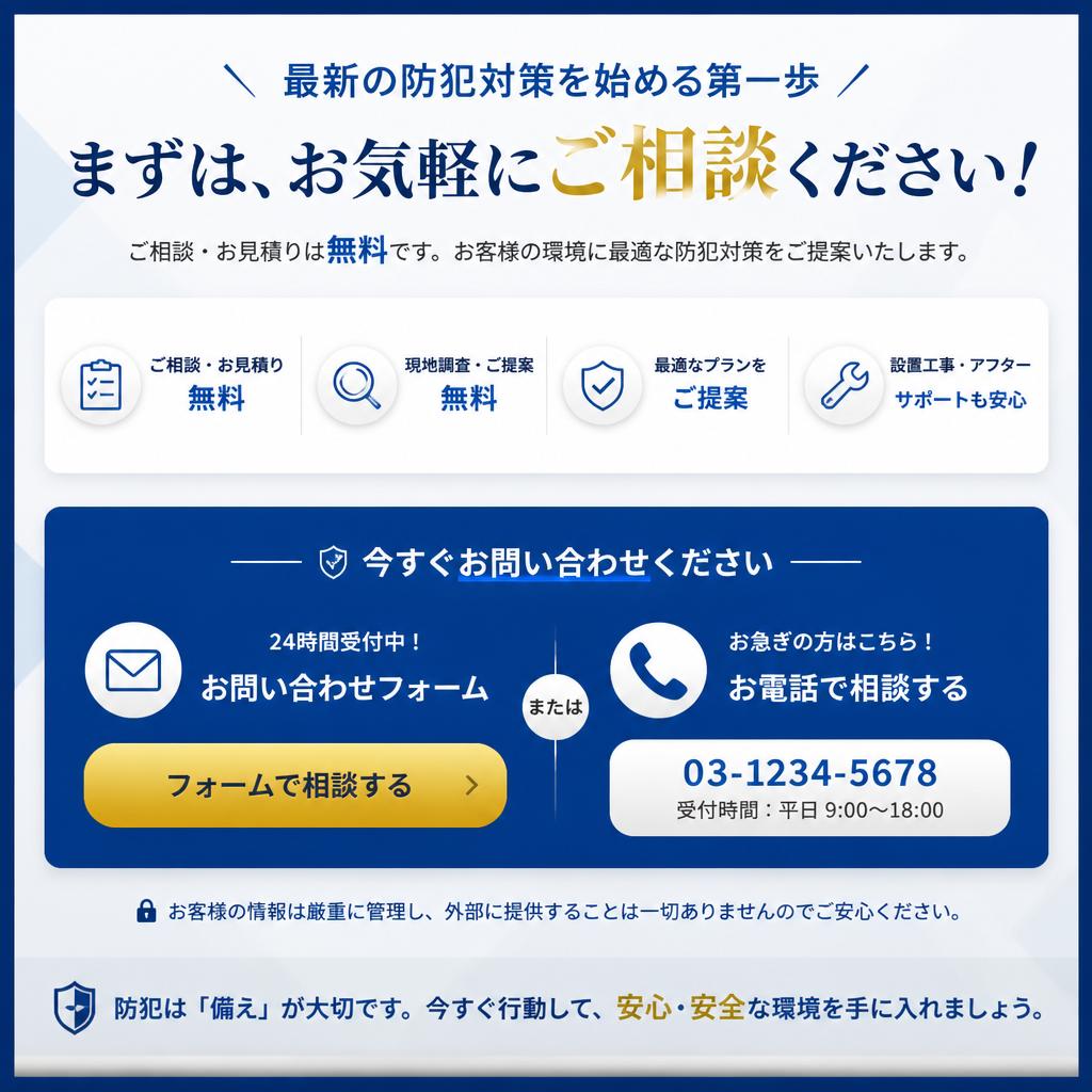 7. ご相談は今すぐ！