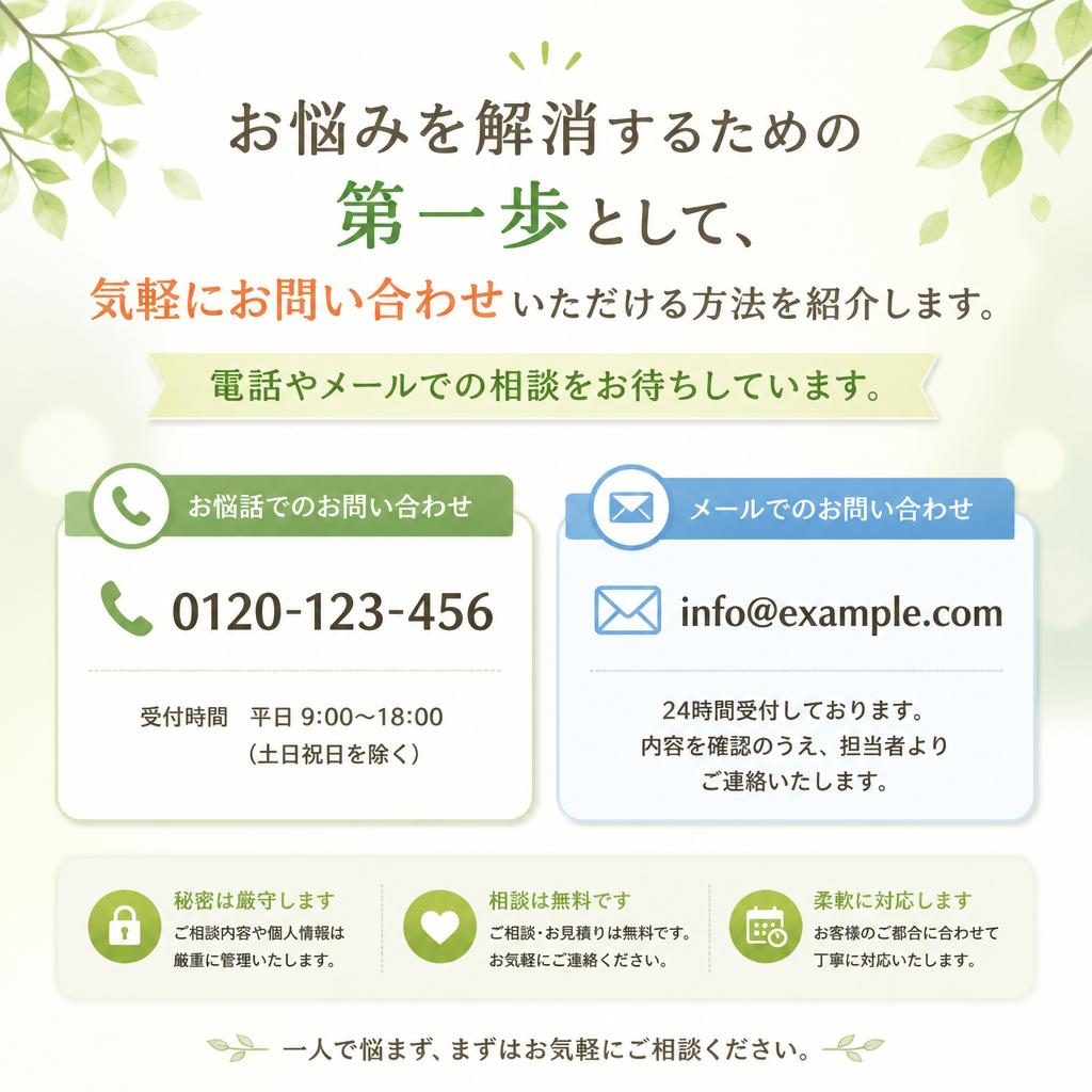 お問い合わせのご案内