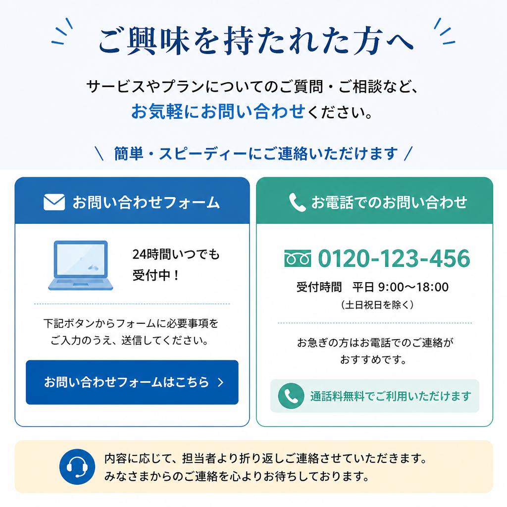 お問い合わせ