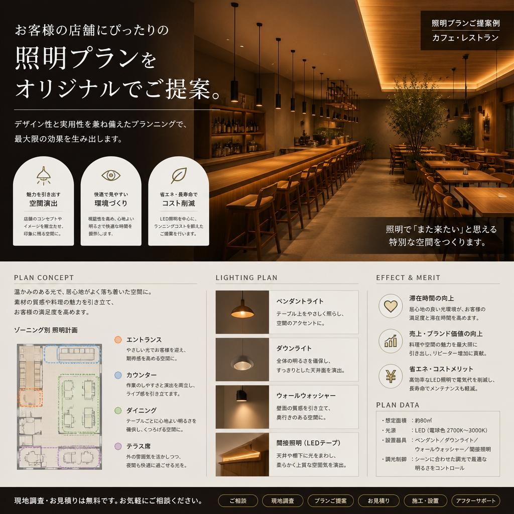 オリジナルプランのご提案