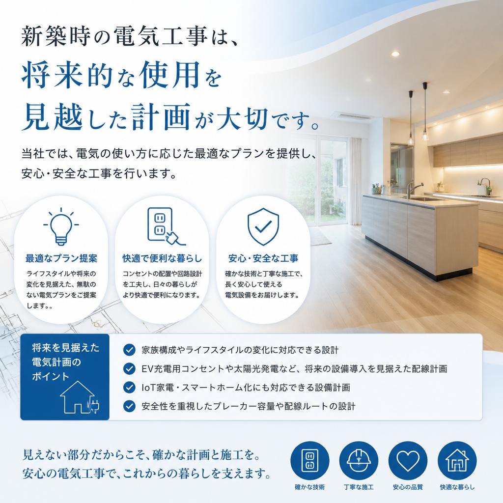 新築工事をお考えの方へ