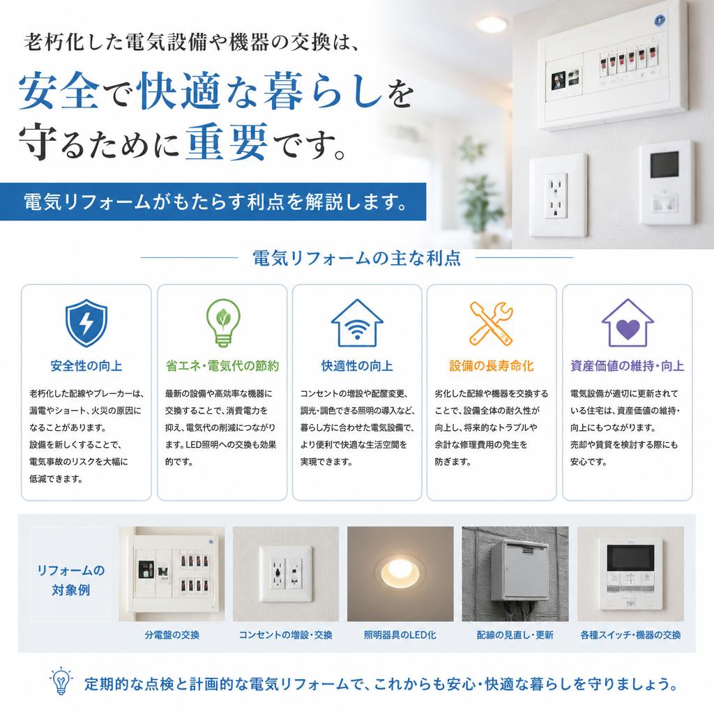 2. 電気リフォームの必要性